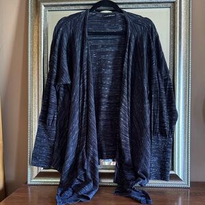 Lane Bryant Charcoal Open Front Cardigan size 22/24